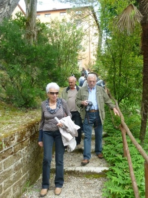 Fra le piante dell'Orto Botanico di Siena