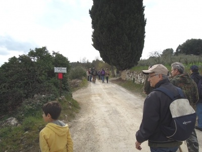 Escursione da S.Colomba a Cerrecchia AR del 22.3