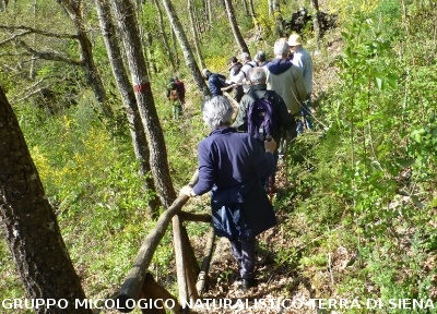Geosito della Gonna con il Prof. Costantini